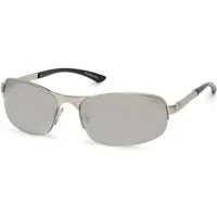 styleBREAKER Sonnenbrille Sonnenbrille Halbrand mit Rechteckigen Gläsern (1-St) Verspiegelt