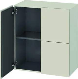 Duravit L-Cube Halbhochschrank Taupe Matt 700x363x800 mm - LC117709191 LC117709191