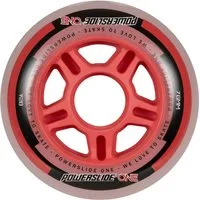Powerslide Inlineskates-Rolle PS ONE Pack/ABEC 5/Spacer (Set, Rolle mit Kugellager und Spacer)