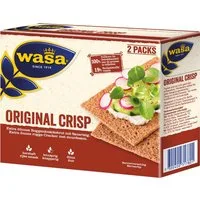 Wasa Brot, Wasa Crisp Original extra dünnes Roggenknöckebrot mit Sauerteig 200g