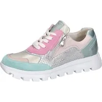 Waldläufer H-AJALA Sneaker Schnürschuh, Halbschuh, Komfortschuh mit Reißverschluss, H-Weite
