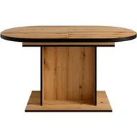 OTTO home Esstisch Basel, Esstisch ausziehbar, in 2 Farben erhältlich, pflegeleichter Tisch, 140cm auf 180cm ausziehbar, verschiedene Farben
