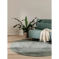 benuta Fellteppich Furry, rund, Höhe: 11 mm, Teppich Wohnzimmer, Esszimmer, Schlafzimmer, Flur, Weich, Rutschfest