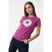 Converse T-Shirt CHUCK PATCH TEE Kurzarm, aus Baumwolle, in den Größen XS bis XXL