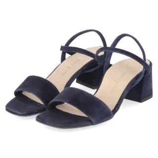 Paul Green Sandaletten  Blau - Gr. 36 -  Echt Leder