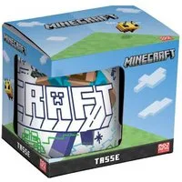 Minecraft Tasse Minecraft Creeper Vs Miner Tasse, 325 ml, Keramik