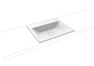 Kaldewei Einbauwaschtisch Cono, Modell 3080 ohne Überlauf 600x500, 901606033711 901606033711