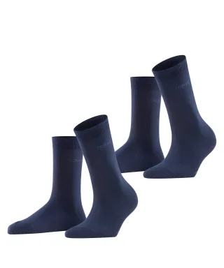 ESPRIT socks & tights - Esprit Uni 2-Pack Damen marine - Gr. - 40.5