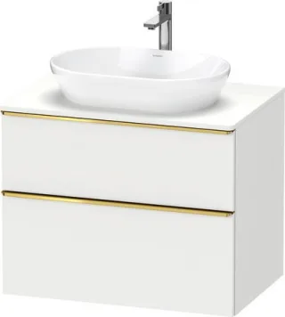 Duravit D-Neo Konsolenwaschtischunterbau wandhängend Weiß Matt 800x550x664 mm - DE4967034180000 DE4967034180000