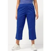 Ulla Popken 7/8-Hose 7/8-Hose Ruby geformtes Knie gerades Bein