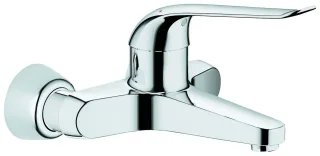 GROHE EH-WT-Batt. Euroeco Special 32778 Wandm. Gussauslauf Ausladung 204mm chrom 32778000