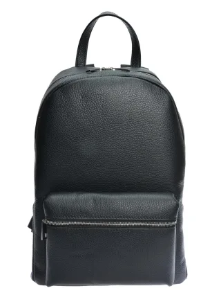 Anna Luchini Schwarz Rindsledertasche