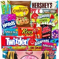 Candy & Bar Süßigkeit JUMBO USA Original Box, 21 US-Süßigkeiten & Snacks