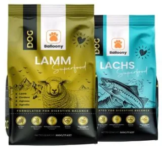 Balloony.pet German Shephy Hundefutter Lamm & Lachs 20 kg