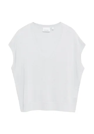 comma - Strickpullover blau - Gr. - XS