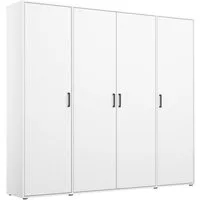 rauch Kleiderschrank VOYAGER Garderobe Wäscheschrank Schlafzimmer (in 3 verschiedenen Ausstattungen BASIC/CLASSIC/PREMIUM) mit 2 modernen Griffvarianten, viel Stauraum MADE IN GERMANY