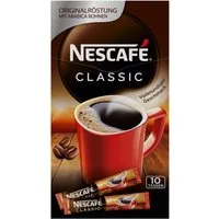 NESCAFE Kaffee, Nescafe Classic löslicher Instantkaffee Tassenpackungen 10 x 2g