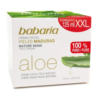 Babaria Aloe Vera Nährende Gesichtscreme Für Reife Haut 125ml