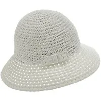 Seeberger Sonnenhut Papierstroh Glocke mit Schleife 54747-0
