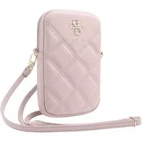 Guess Smartphonetasche Wallet Smartphone gesteppt rosa- offiziell lizenziert