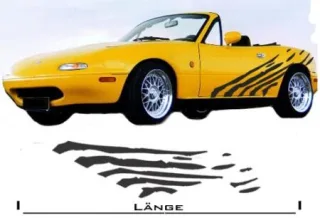 Autoaufkleber NFS Tear 1.5 (als Paar geliefert)