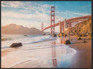 Fussmatte San Francisco 4978 | Größe: 60 cm x 45 cm