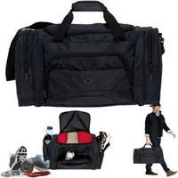 ELEPHANT Sporttasche Reisetasche Freizeittasche Damen Herren groß 55 cm Large, Color Sport Tasche Reise Sauna Fitness Gym + Flasche