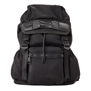 Diesel - Rucksack, Monogramm, Jacquard (Schwarz)