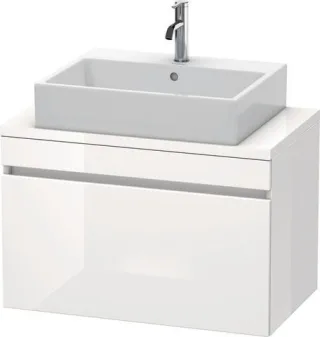 Duravit DuraStyle Konsolenwaschtischunterbau wandhängend Weiß Hochglanz 800x478x512 mm - DS530202222 DS530202222