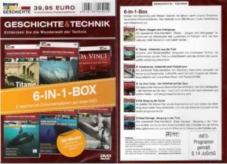 Geschichte & Technik 6 in 1 BOX [DVD] [2008]