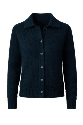 des petits hauts - Strickjacke - Chloe blau - Gr. - 1