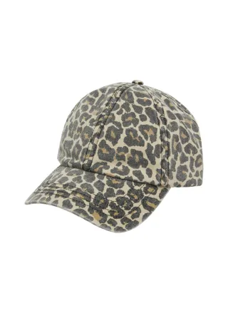 s.Oliver Red Label - Kappe mit Print braun - Gr. - ONE SIZE