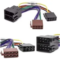 Adapter Universe Auto Radio Adapter Kabel ISO Stecker Buchse Remote passend für Opel KFZ-Adapter