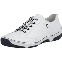 Rieker Sneaker Halbschuh, Freizeitschuh, Schnürschuh mit Rahmennaht