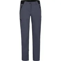 Bergson Outdoorhose VIDAA COMFORT Damen Wanderhose, leicht, elastisch, Normalgrößen, grau/blau