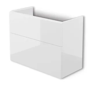 Neuesbad Waschbecken CABINET, ohne TOP, 800x385x600MM, Weiß Glänzend NB1DESTU6U811