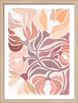 Gerahmtes Bild BOTANICAL ART V