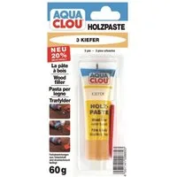 CLOU Spachtelmasse CLOU Aqua Clou Holzpaste 3 Kiefer mit Spatel 60g