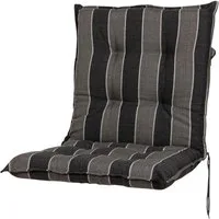 Sun Garden Sesselauflage Niederlehner Sylt 20540-610 grau gestreift 103x50x8 cm Sun Garden
