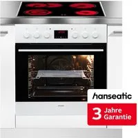 Hanseatic Elektro-Herd-Set 2022C(G)3.334eEHiTsDpHbW, inkl. 3 Jahre Herstellergarantie
