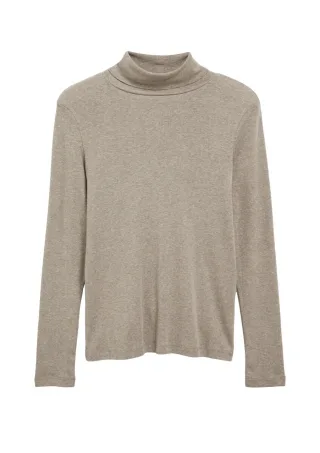 s.Oliver Red Label - Rollkragenshirt beige - Gr. - 36