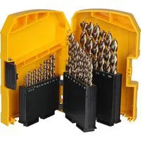 HSS-CO Metallbohrer-Satz DT4957, 29-teilig gold