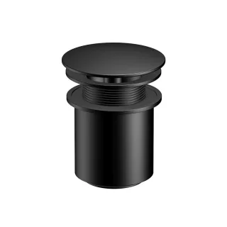 Steinberg Serie 100 Ablaufgarnitur mit Druckverschluss (mit Überlauf), matt black, 100 1692 S 100 1692 S