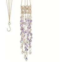 Agger Windspiel Kristalle Sonnenfänger Kristalle zum Aufhängen Sonnenfänger-Windspiel, ensterdeko Frühlingsdeko Suncatchers- Deko Jugendzimmer Mädchen