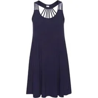 s.Oliver Strandkleid mit besonderem Trägerdesign, Minikleid, Sommerkleid