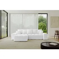 ALTDECOR Ecksofa ENIL-L, Couch mit Schlaffunktion, Wohnzimmer - Wohnlandschaft, Corner Sofa Bett Eckcouch Couch L-Form Schlafcouch Ausziehbar