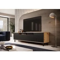 Compleo TV-Schrank 200 cm breit,Hängendes TV-Lowboard oder auf hohen Füßen