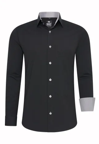 Business Hemd S - 6XL Slim Fit Premium Cotton-Stretch