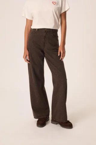 des petits hauts - Jeans - LOUELA LEO braun - Gr. - 34