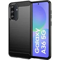 CoolGadget Handyhülle Carbon Handy Hülle für Samsung Galaxy A36 5G 6,7 Zoll, robuste Telefonhülle Case Schutzhülle für Samsung A36 5G Hülle